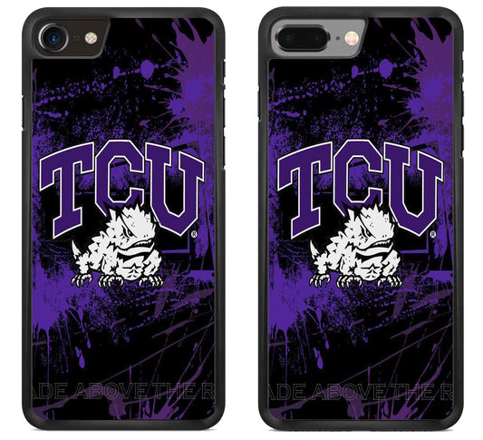 TCU Horned Frogs Artwork iPhone 8 | 8 Plus Case
