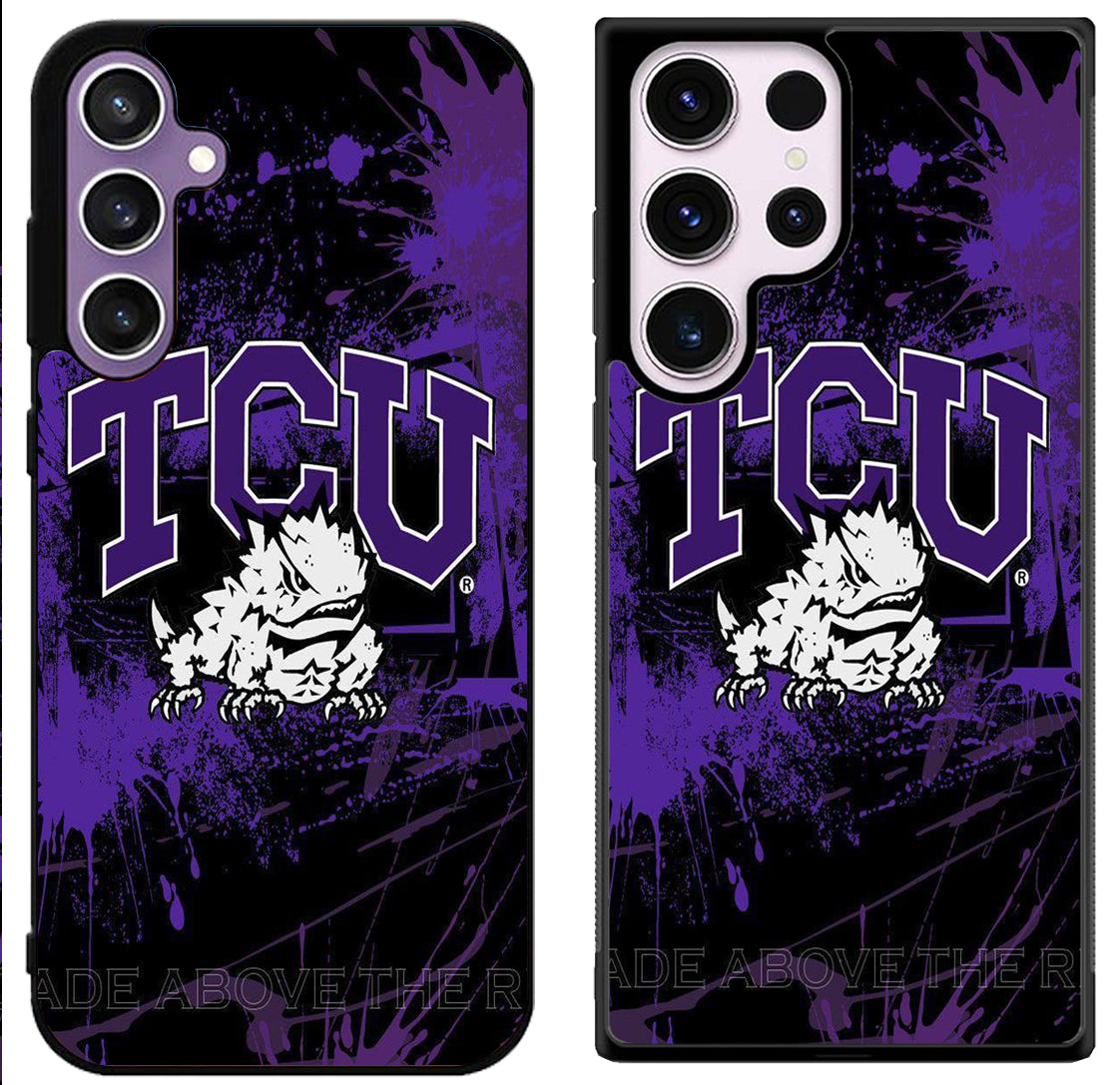 TCU Horned Frogs Artwork Samsung Galaxy S24 | S24+ | S24 Ultra Case