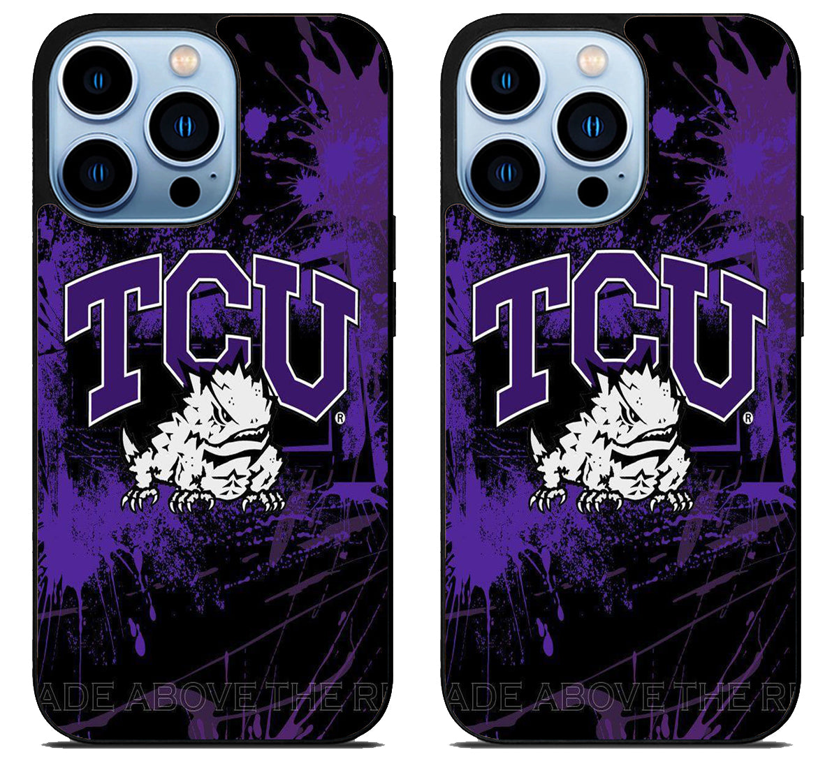 TCU Horned Frogs Artwork iPhone 15 Pro | iPhone 15 Pro Max Case