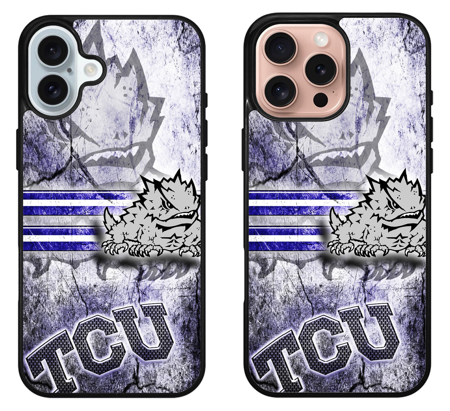 TCU Horned Frogs Background iPhone 16 | 16 Plus | 16 Pro | 16 Pro Max Case