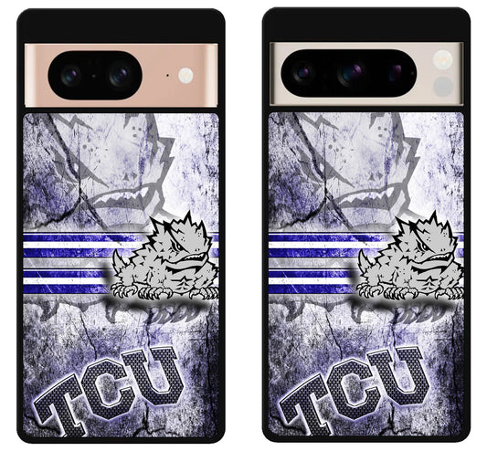 TCU Horned Frogs Background Google Pixel 8 | 8 Pro Case