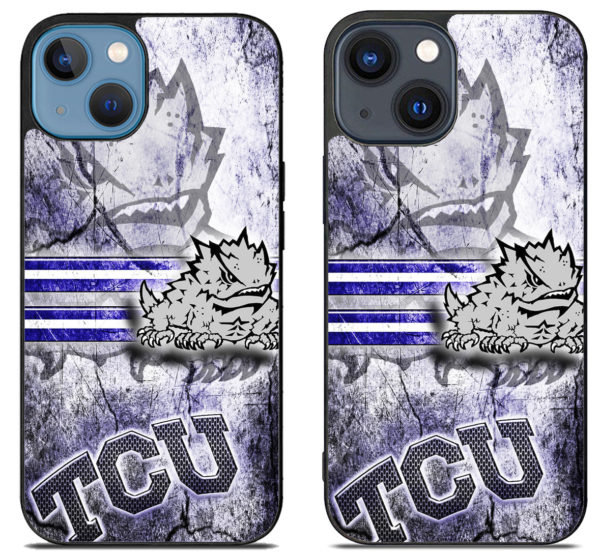 TCU Horned Frogs Background iPhone 15 | iPhone 15 Plus Case