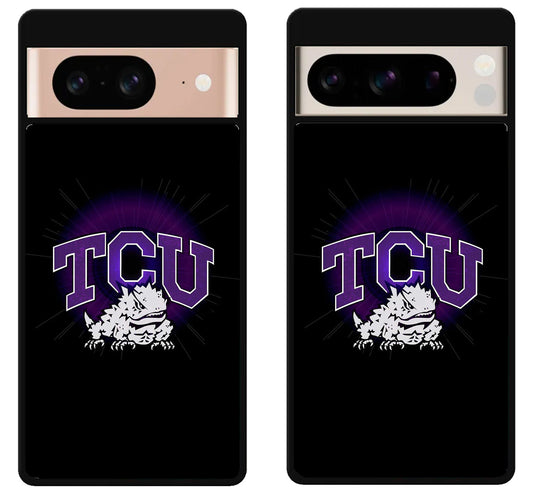 TCU Horned Frogs Black Google Pixel 8 | 8 Pro Case