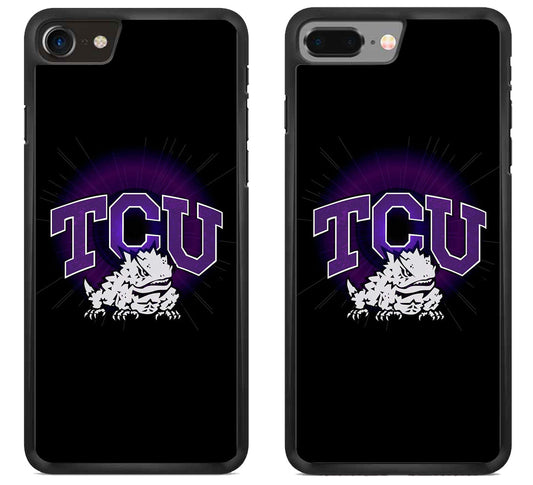 TCU Horned Frogs Black iPhone 8 | 8 Plus Case