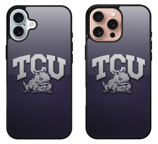 TCU Horned Frogs Carbon iPhone 16 | 16 Plus | 16 Pro | 16 Pro Max Case