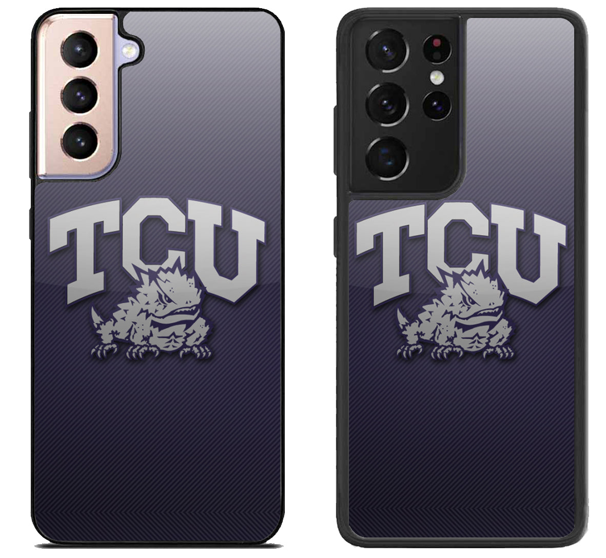 TCU Horned Frogs Carbon Samsung Galaxy S21 | S21 FE | S21+ | S21 Ultra Case