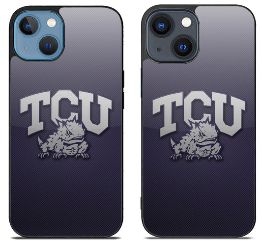 TCU Horned Frogs Carbon iPhone 15 | iPhone 15 Plus Case
