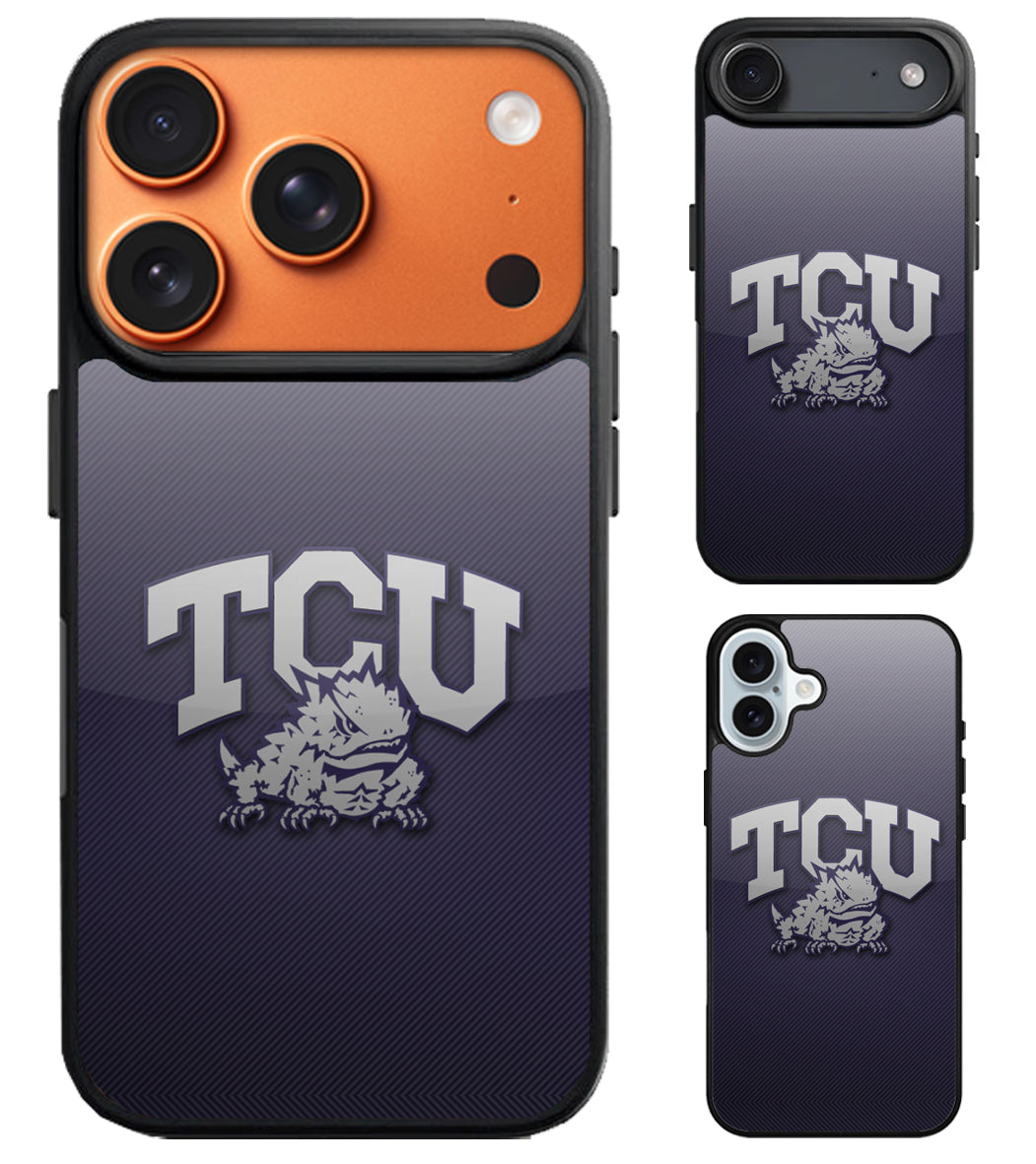 TCU Horned Frogs Carbon iPhone Air | iPhone 17 | 17 Pro | 17 Pro Max Case