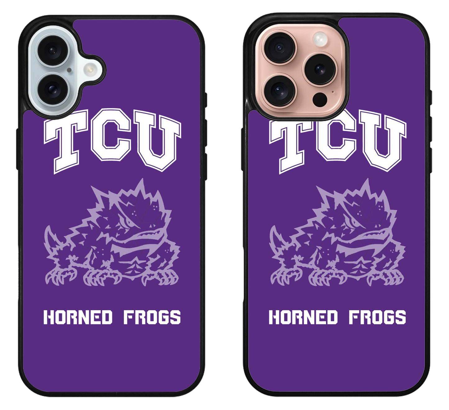 TCU Horned Frogs Cover iPhone 16 | 16 Plus | 16 Pro | 16 Pro Max Case