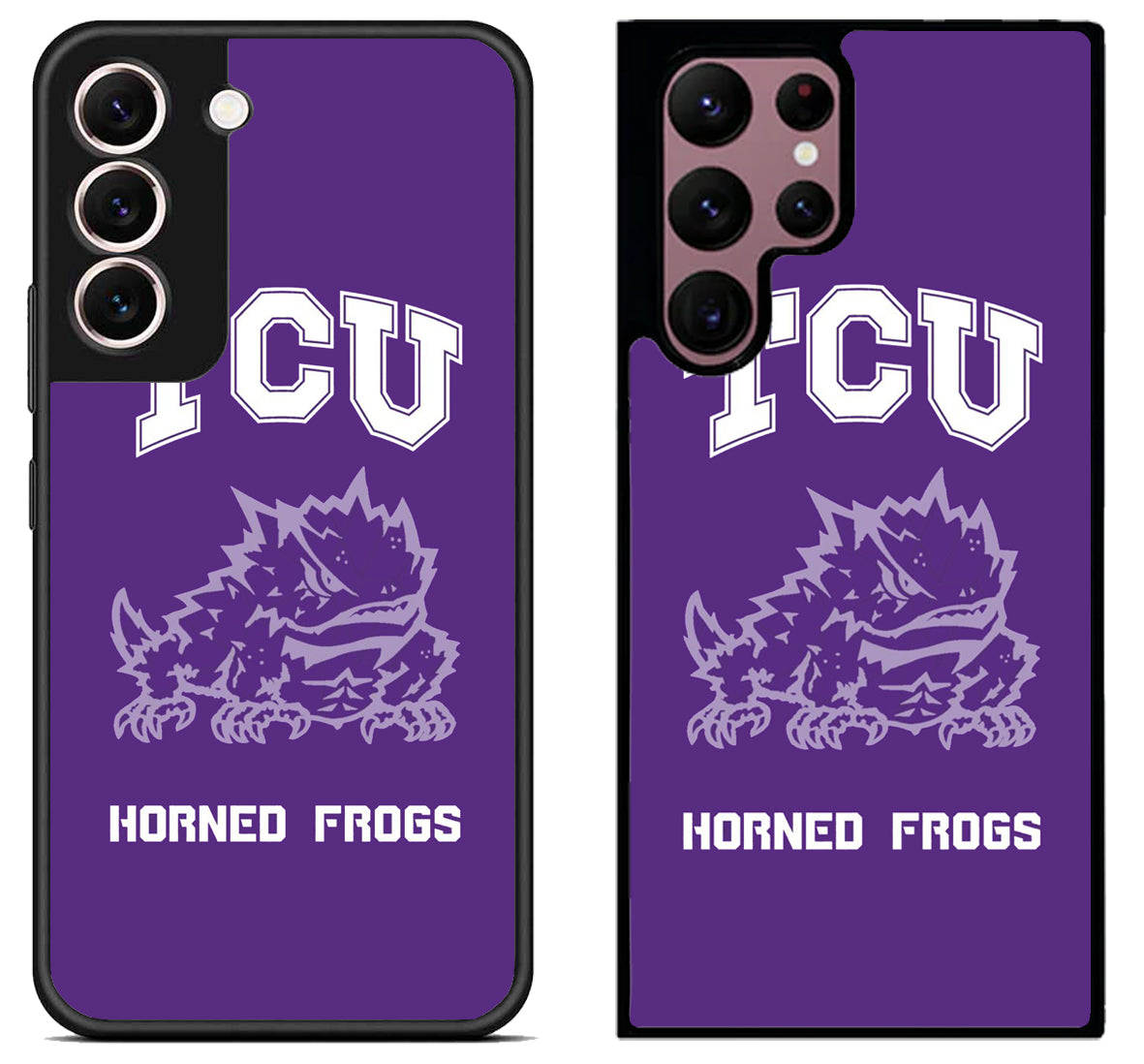 TCU Horned Frogs Cover Samsung Galaxy S22 | S22+ | S22 Ultra Case