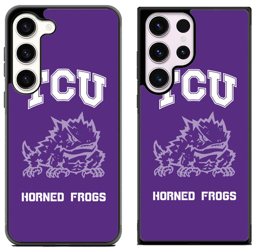TCU Horned Frogs Cover Samsung Galaxy S23 | S23+ | S23 Ultra Case