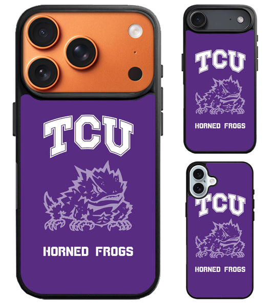 TCU Horned Frogs Cover iPhone Air | iPhone 17 | 17 Pro | 17 Pro Max Case
