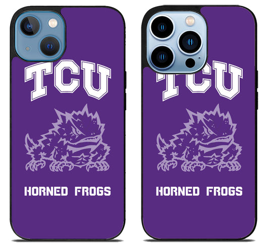 TCU Horned Frogs Cover iPhone 13 | 13 Mini | 13 Pro | 13 Pro Max Case