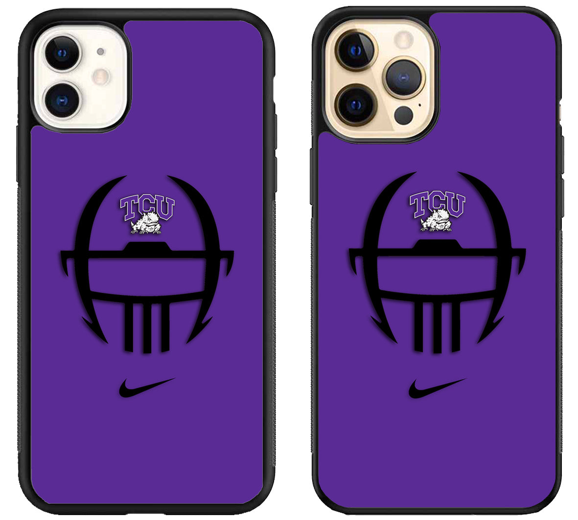 TCU Horned Frogs Football Phone 12 | 12 Mini | 12 Pro | 12 Pro Max Case