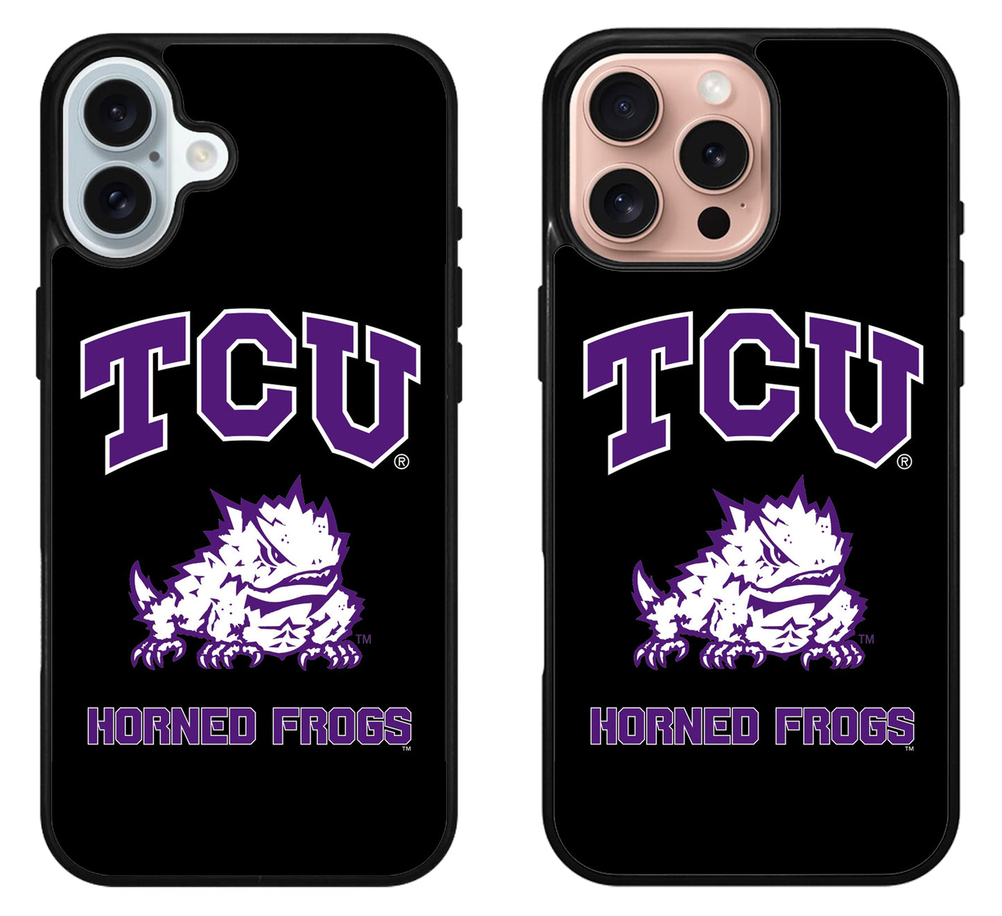 TCU Horned Frogs Logo iPhone 16 | 16 Plus | 16 Pro | 16 Pro Max Case