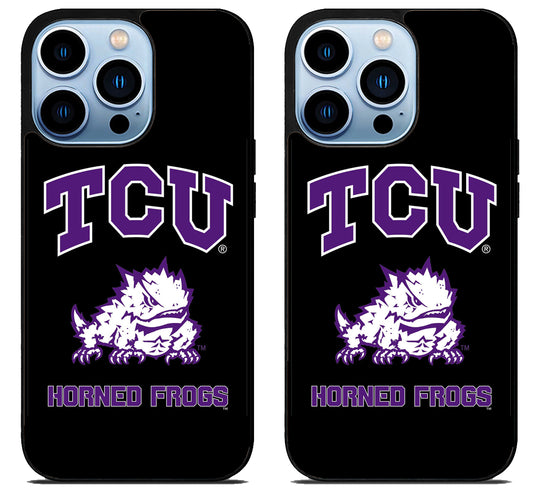 TCU Horned Frogs Logo iPhone 15 Pro | iPhone 15 Pro Max Case