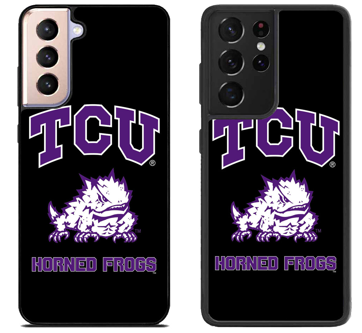 TCU Horned Frogs Logo Samsung Galaxy S21 | S21 FE | S21+ | S21 Ultra Case