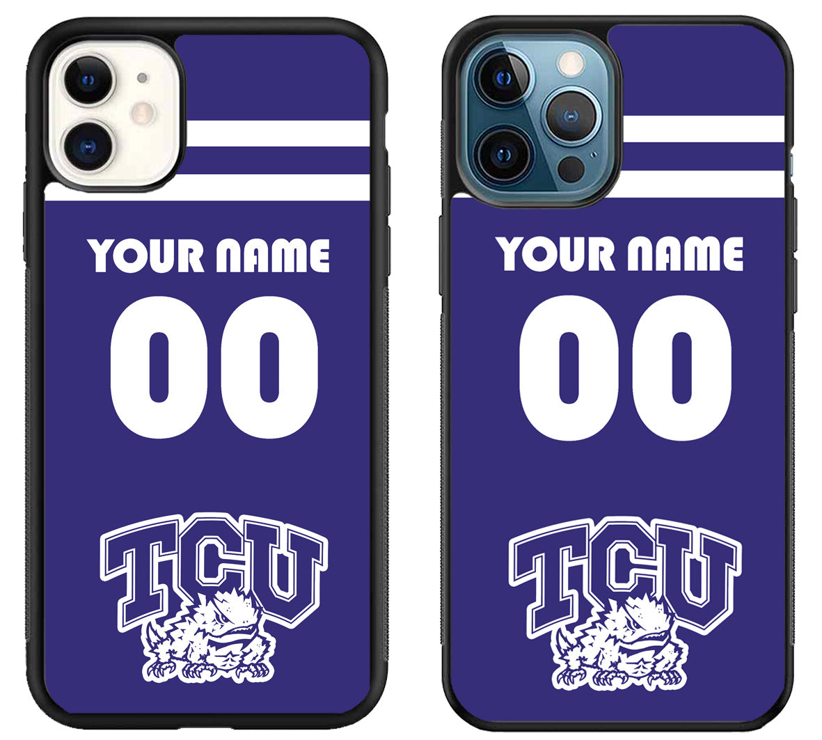 Custom Personalized TCU Horned Frogs iPhone 11 | 11 Pro | 11 Pro Max Case