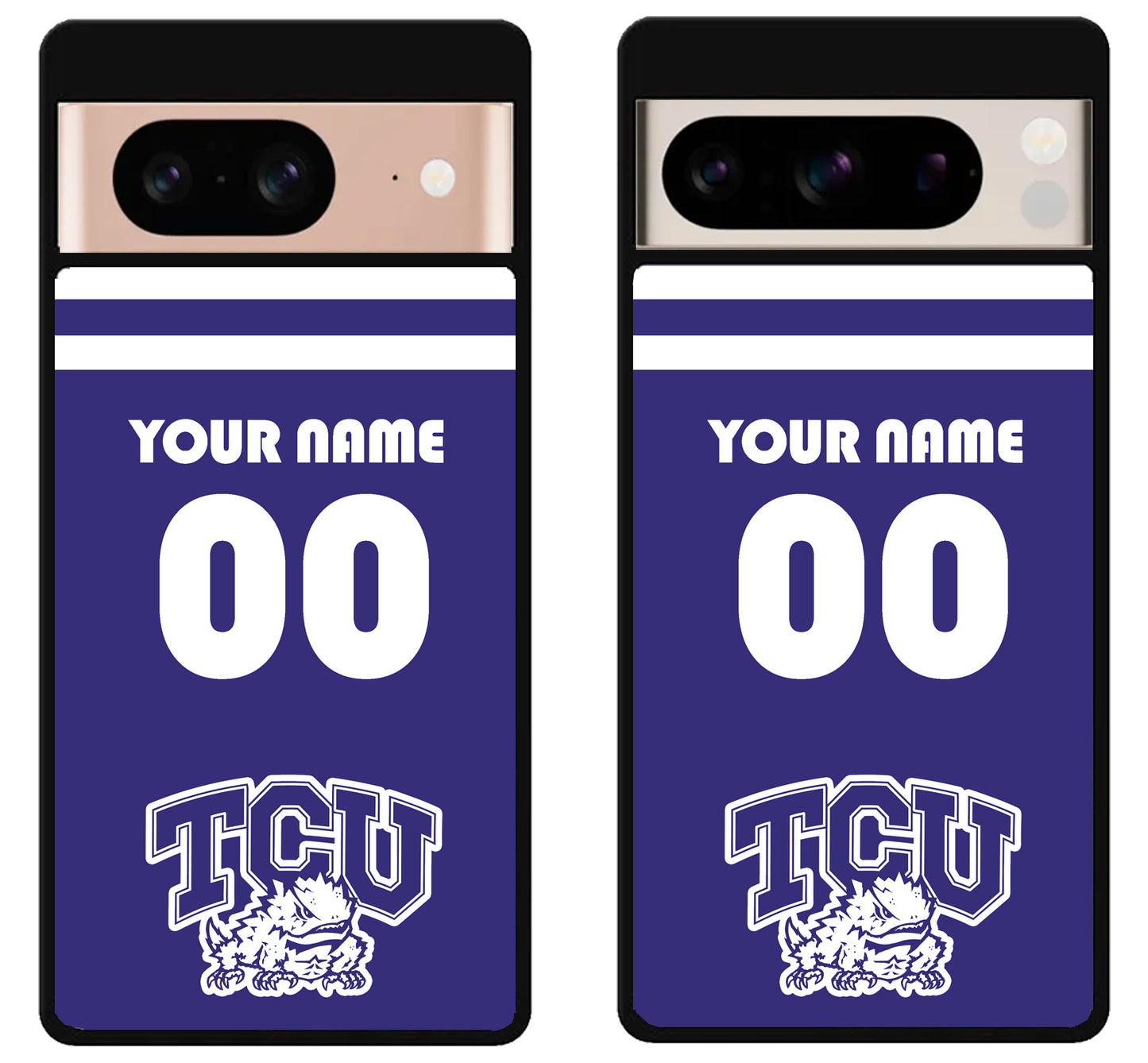 Custom Personalized TCU Horned Frogs Google Pixel 8 | 8 Pro Case
