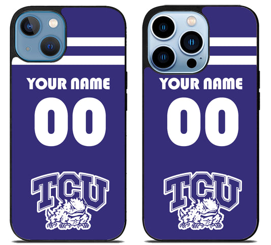 Custom Personalized TCU Horned Frogs iPhone 13 | 13 Mini | 13 Pro | 13 Pro Max Case