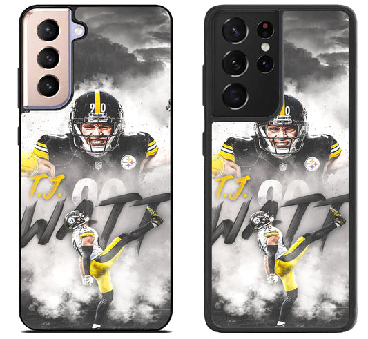 TJ Watt Pittsburgh Steelers Cool Samsung Galaxy S21 | S21 FE | S21+ | S21 Ultra Case