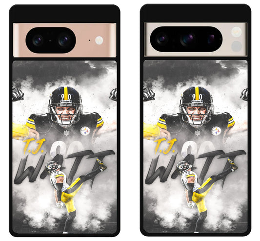 TJ Watt Pittsburgh Steelers Cool Google Pixel 8 | 8 Pro Case