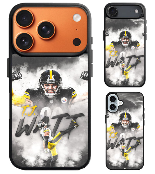 TJ Watt Pittsburgh Steelers Cool iPhone Air | iPhone 17 | 17 Pro | 17 Pro Max Case