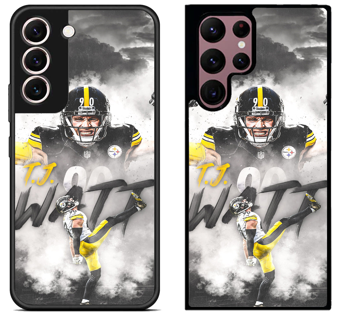 TJ Watt Pittsburgh Steelers Cool Samsung Galaxy S22 | S22+ | S22 Ultra Case