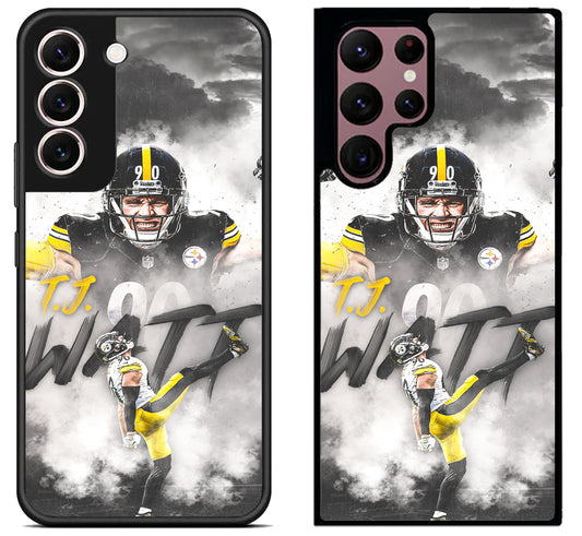 TJ Watt Pittsburgh Steelers Cool Samsung Galaxy S22 | S22+ | S22 Ultra Case