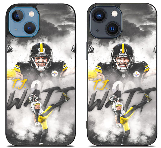 TJ Watt Pittsburgh Steelers Cool iPhone 15 | iPhone 15 Plus Case