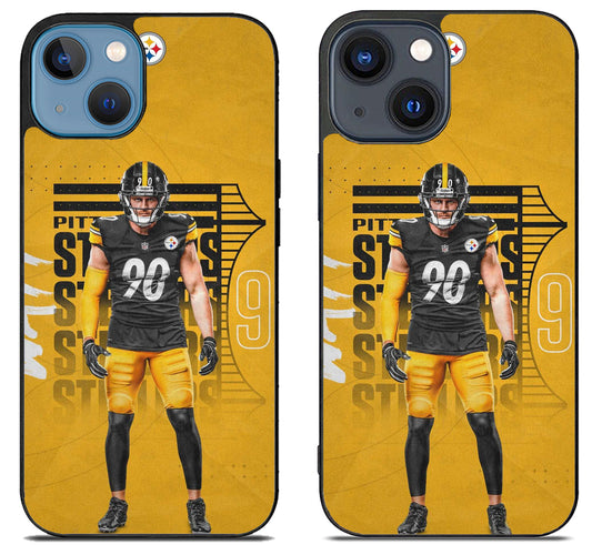TJ Watt Pittsburgh Steelers Style iPhone 15 | iPhone 15 Plus Case