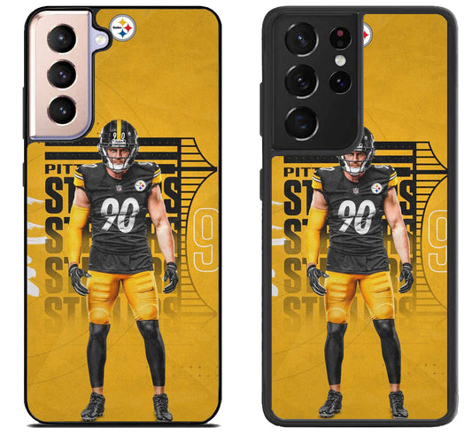 TJ Watt Pittsburgh Steelers Style Samsung Galaxy S21 | S21 FE | S21+ | S21 Ultra Case