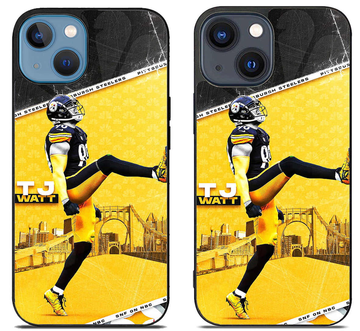 TJ Watt Pittsburgh Steelers Stylish iPhone 15 | iPhone 15 Plus Case