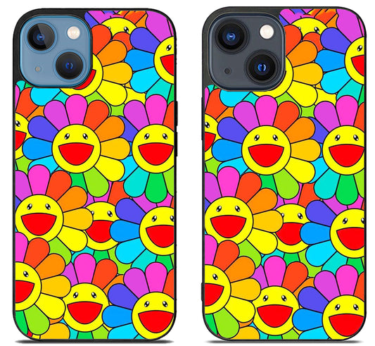 Takashi Murakami Flower iPhone 15 | iPhone 15 Plus Case