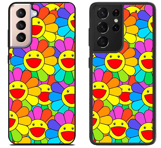 Takashi Murakami Flower Samsung Galaxy S21 | S21 FE | S21+ | S21 Ultra Case