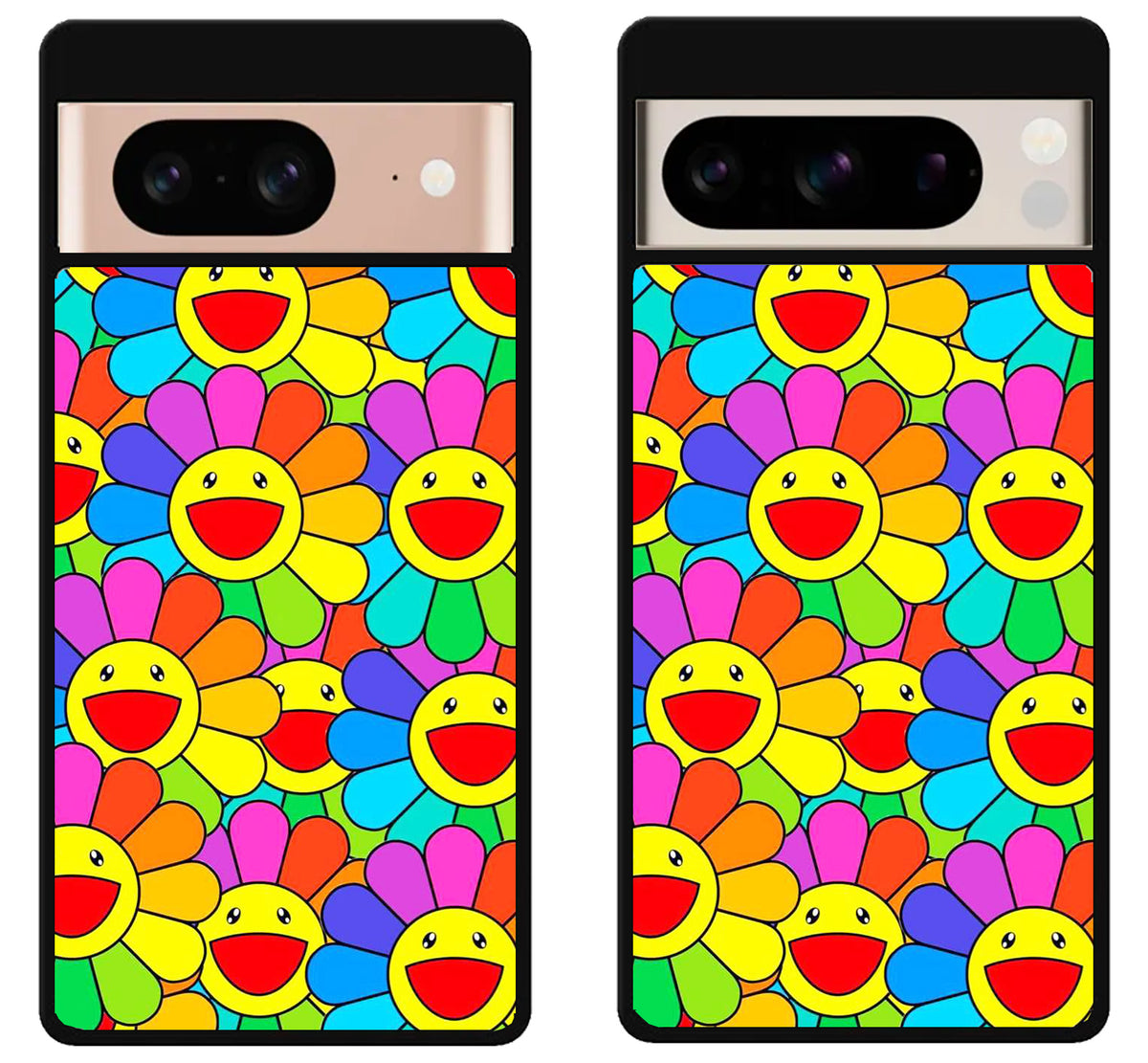 Takashi Murakami Flower Google Pixel 8 | 8 Pro Case