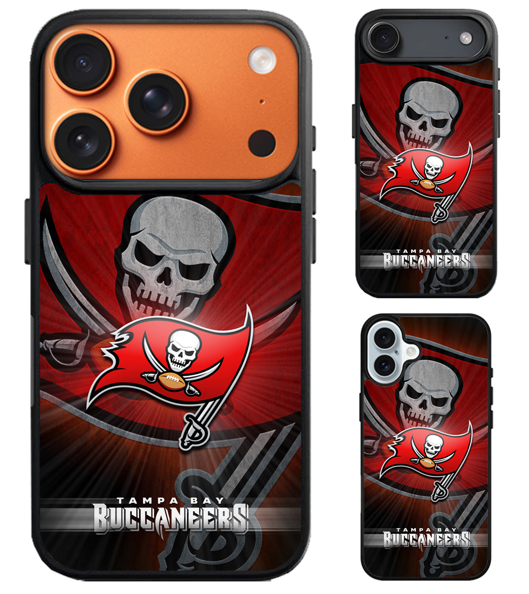 Tampa Bay Buccaneers Background iPhone Air | iPhone 17 | 17 Pro | 17 Pro Max Case