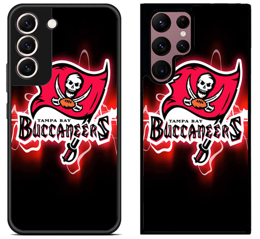 Tampa Bay Buccaneers Black Samsung Galaxy S22 | S22+ | S22 Ultra Case