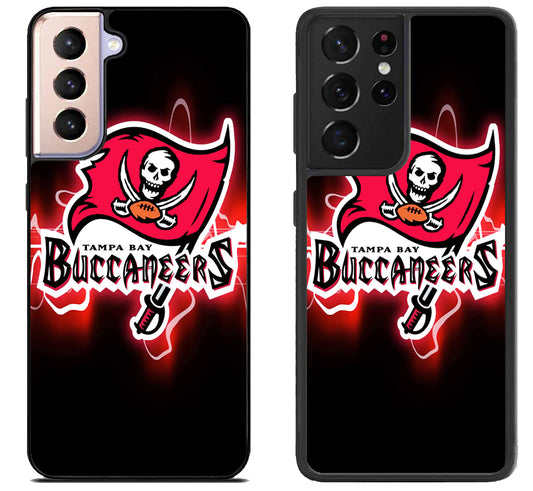 Tampa Bay Buccaneers Black Samsung Galaxy S21 | S21 FE | S21+ | S21 Ultra Case
