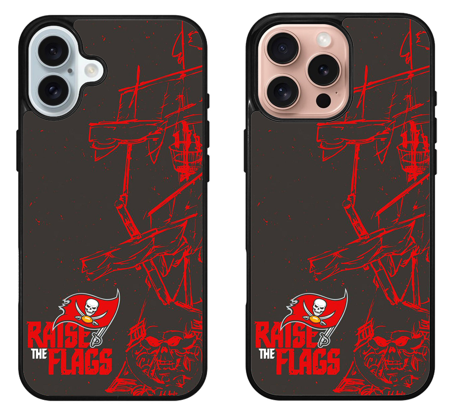 Tampa Bay Buccaneers Raise The Flags iPhone 16 | 16 Plus | 16 Pro | 16 Pro Max Case