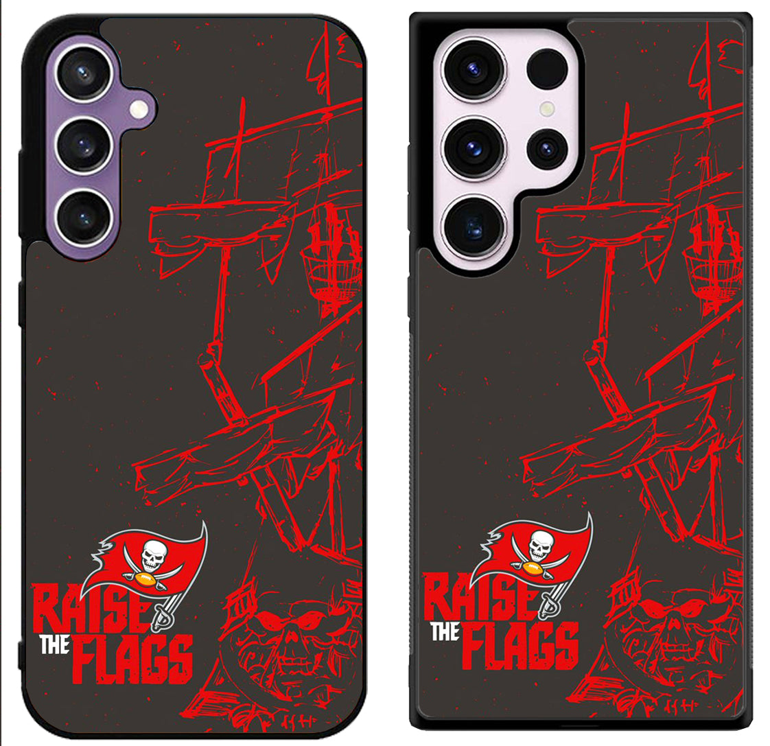 Tampa Bay Buccaneers Raise The Flags Samsung Galaxy S24 | S24+ | S24 Ultra Case