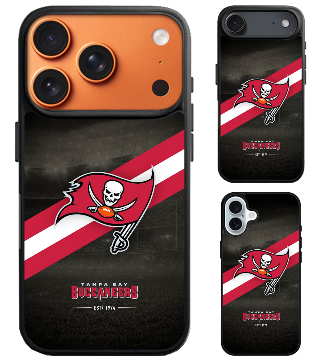 Tampa Bay Buccaneers Style iPhone Air | iPhone 17 | 17 Pro | 17 Pro Max Case