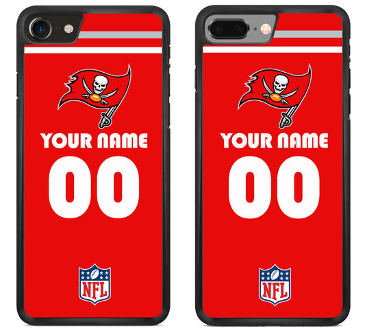 Custom Personalized Tampa Bay Buccaneers NFL iPhone 8 | 8 Plus Case