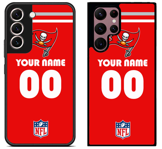 Custom Personalized Tampa Bay Buccaneers NFL Samsung Galaxy S22 | S22+ | S22 Ultra Case