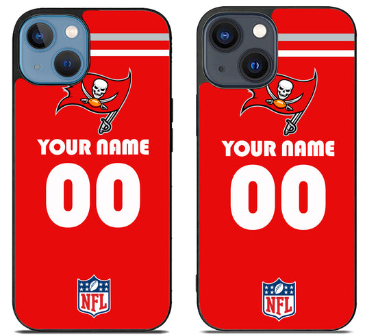 Custom Personalized Tampa Bay Buccaneers NFL iPhone 15 | iPhone 15 Plus Case