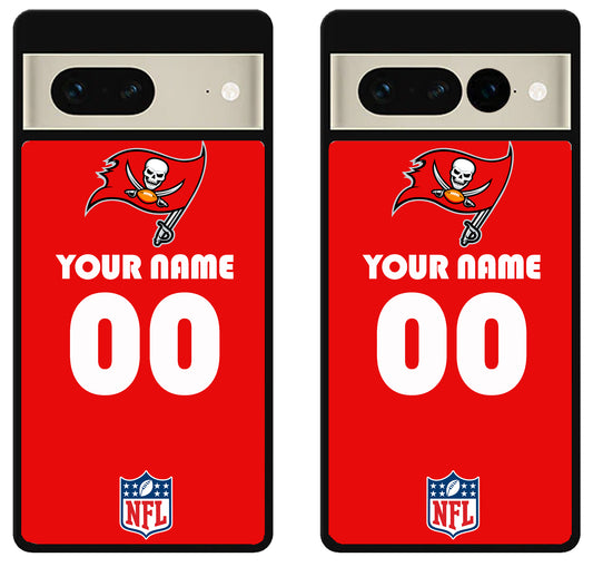 Custom Personalized Tampa Bay Buccaneers NFL Google Pixel 7 | 7 Pro Case
