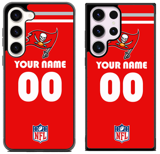 Custom Personalized Tampa Bay Buccaneers NFL Samsung Galaxy S23 | S23+ | S23 Ultra Case