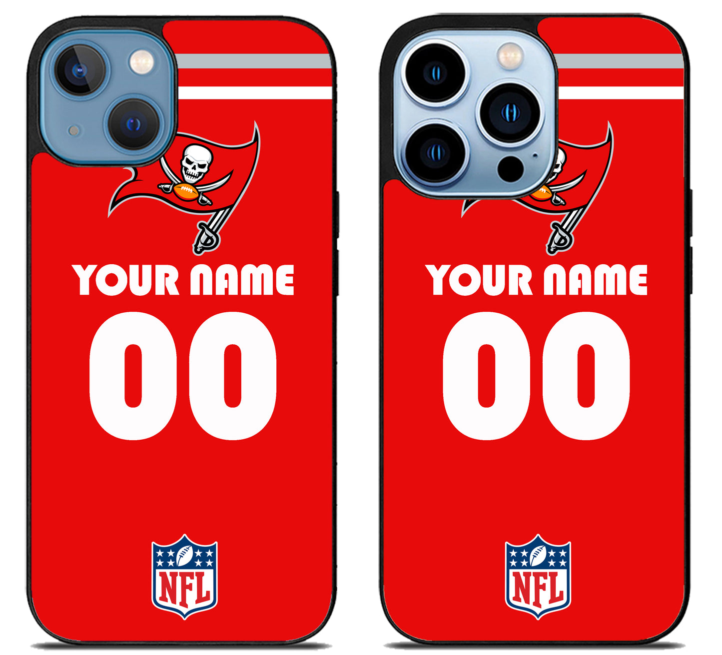 Custom Personalized Tampa Bay Buccaneers NFL iPhone 13 | 13 Mini | 13 Pro | 13 Pro Max Case