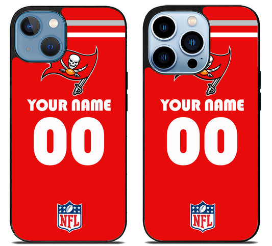 Custom Personalized Tampa Bay Buccaneers NFL iPhone 13 | 13 Mini | 13 Pro | 13 Pro Max Case
