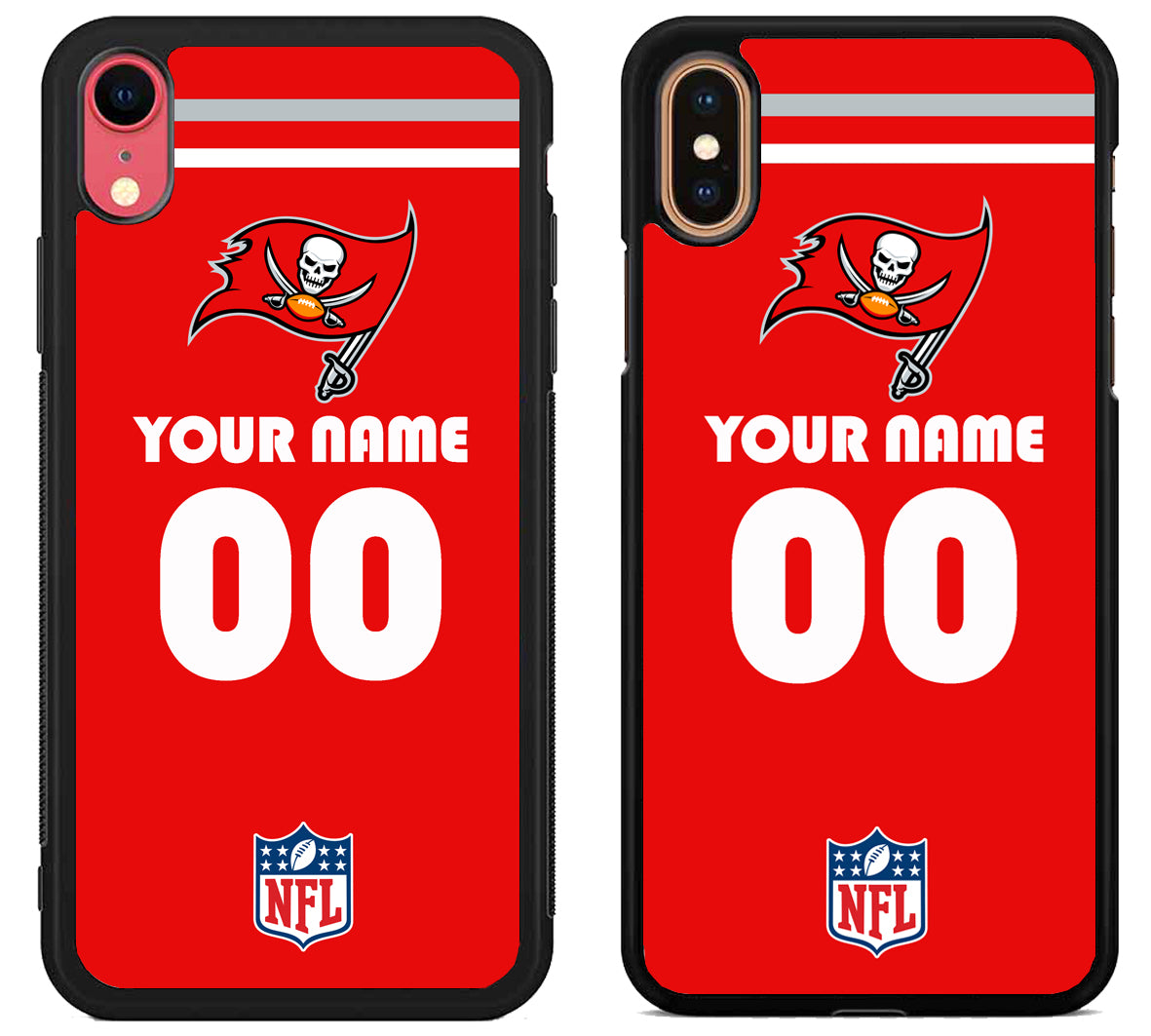 Custom Personalized Tampa Bay Buccaneers NFL iPhone X | Xs | Xr | Xs Max Case